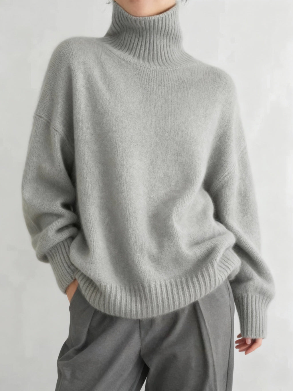 Damen Rollkragenpullover Linea | ShopNory