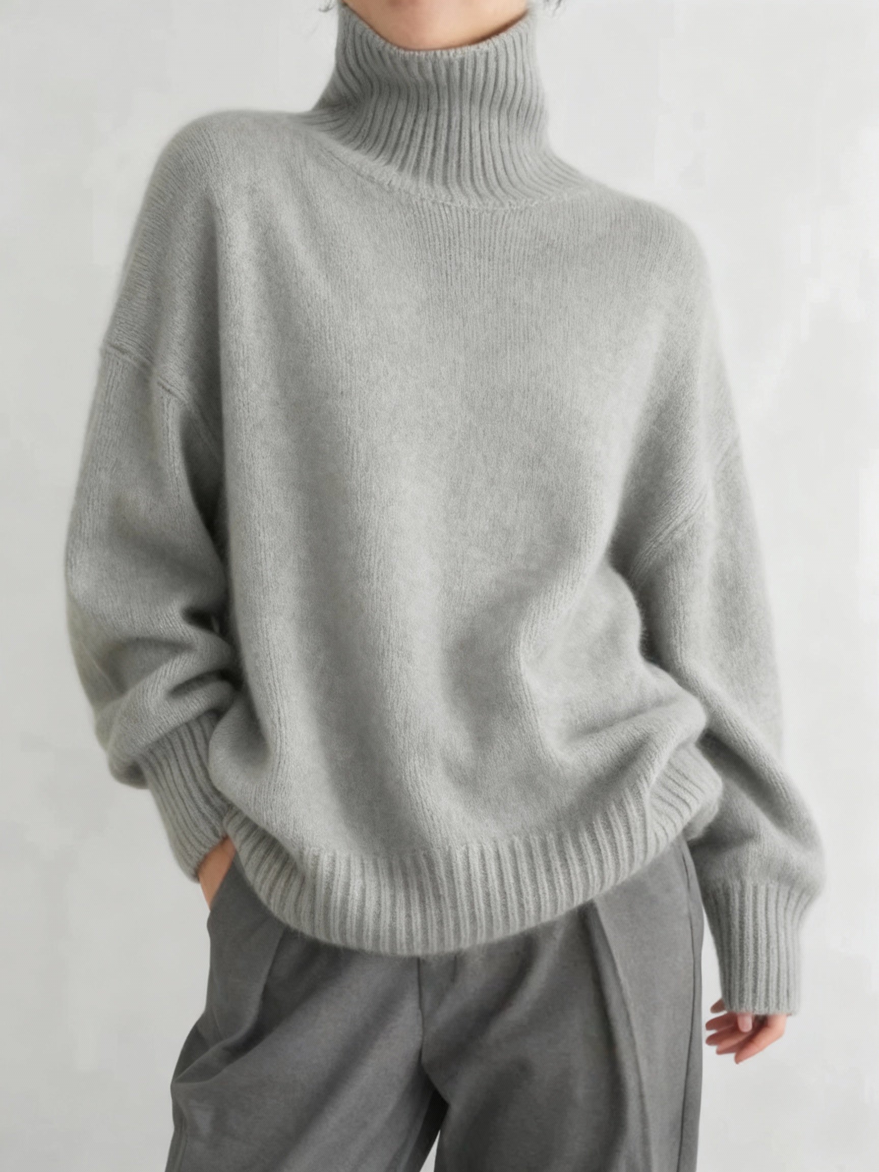 Damen Rollkragenpullover Linea | ShopNory
