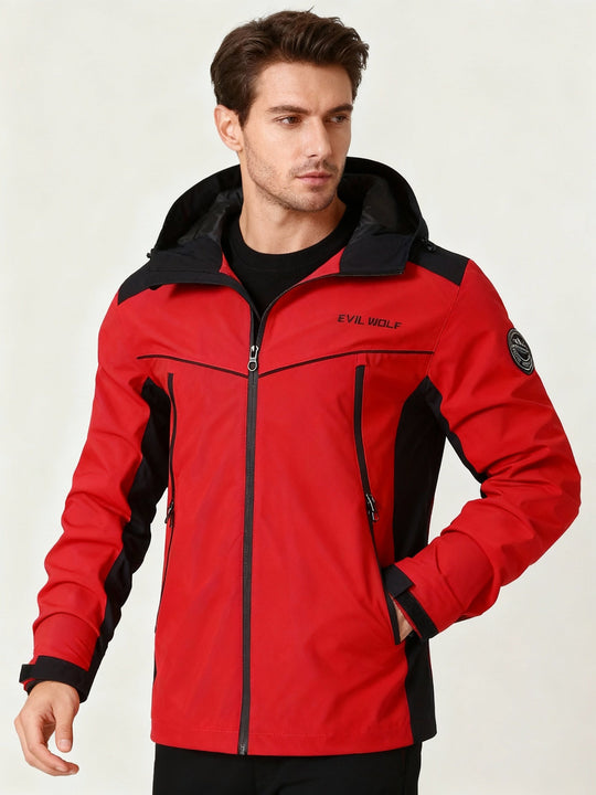 ShopNory | Outdoor-Jacke mit Reflektierendem Design – Wasserdicht & Sportlich