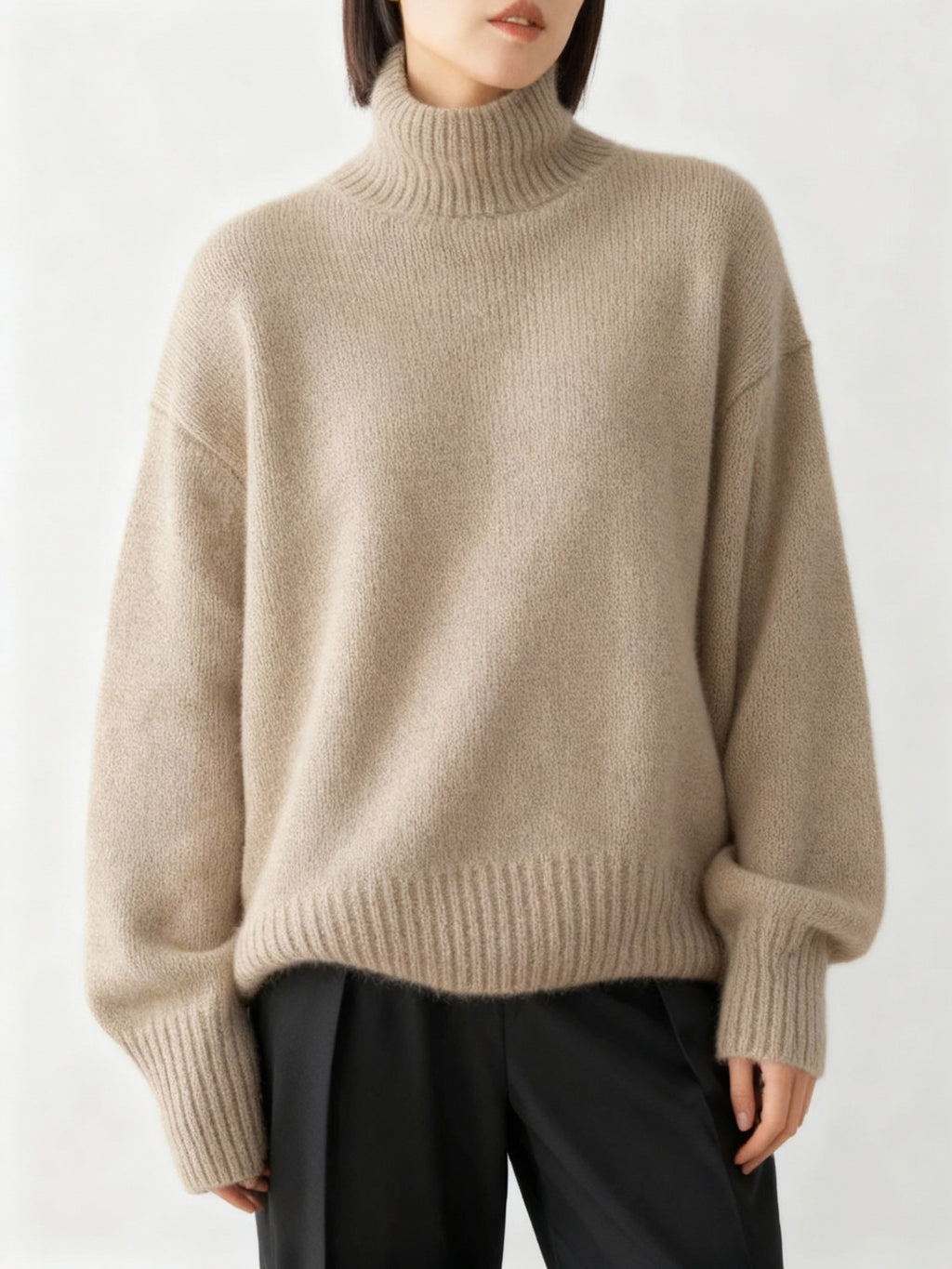 Damen Rollkragenpullover Linea | ShopNory