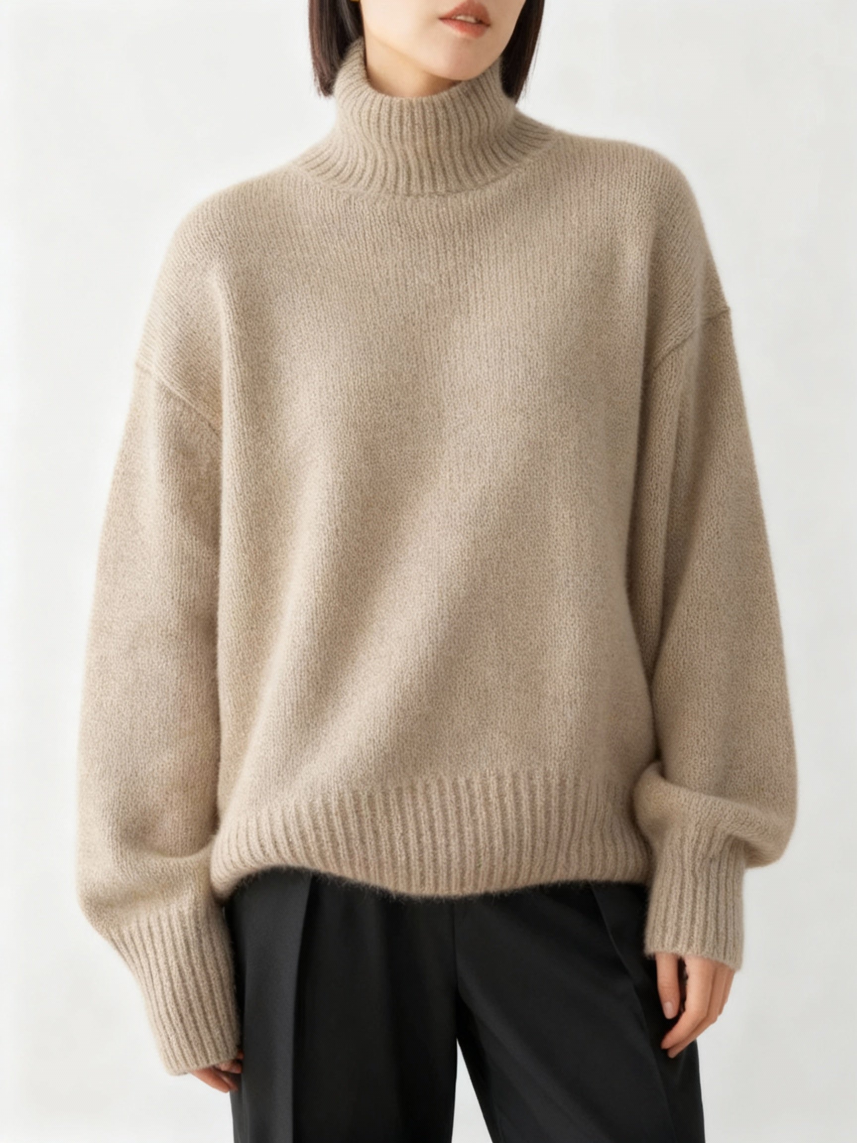 Damen Rollkragenpullover Linea | ShopNory