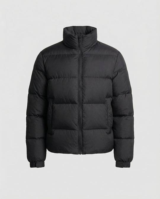 Herren Pufferjacke aus Entenfedern mit Wärme & Kapuze | Shop Nory