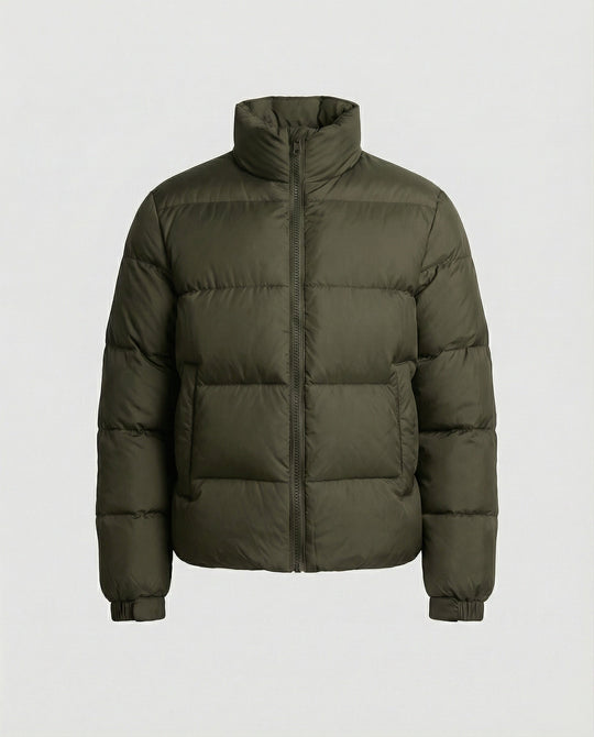 Herren Pufferjacke aus Entenfedern mit Wärme & Kapuze | Shop Nory