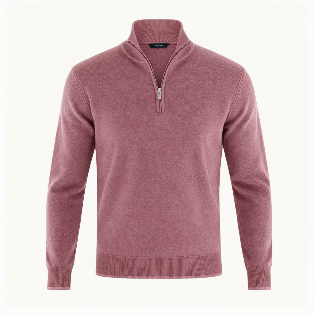 Eleganter Merino Komfort Pullover Damen Reißverschluss Moderne Strickware | Shop Nory