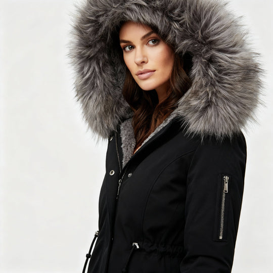 Wärmster Wintermantel Eleganz Halley Damen | Shop Nory
