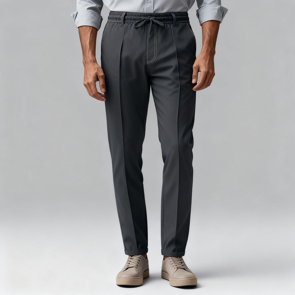 Herren elegante Freizeithose mit hohem Tragekomfort