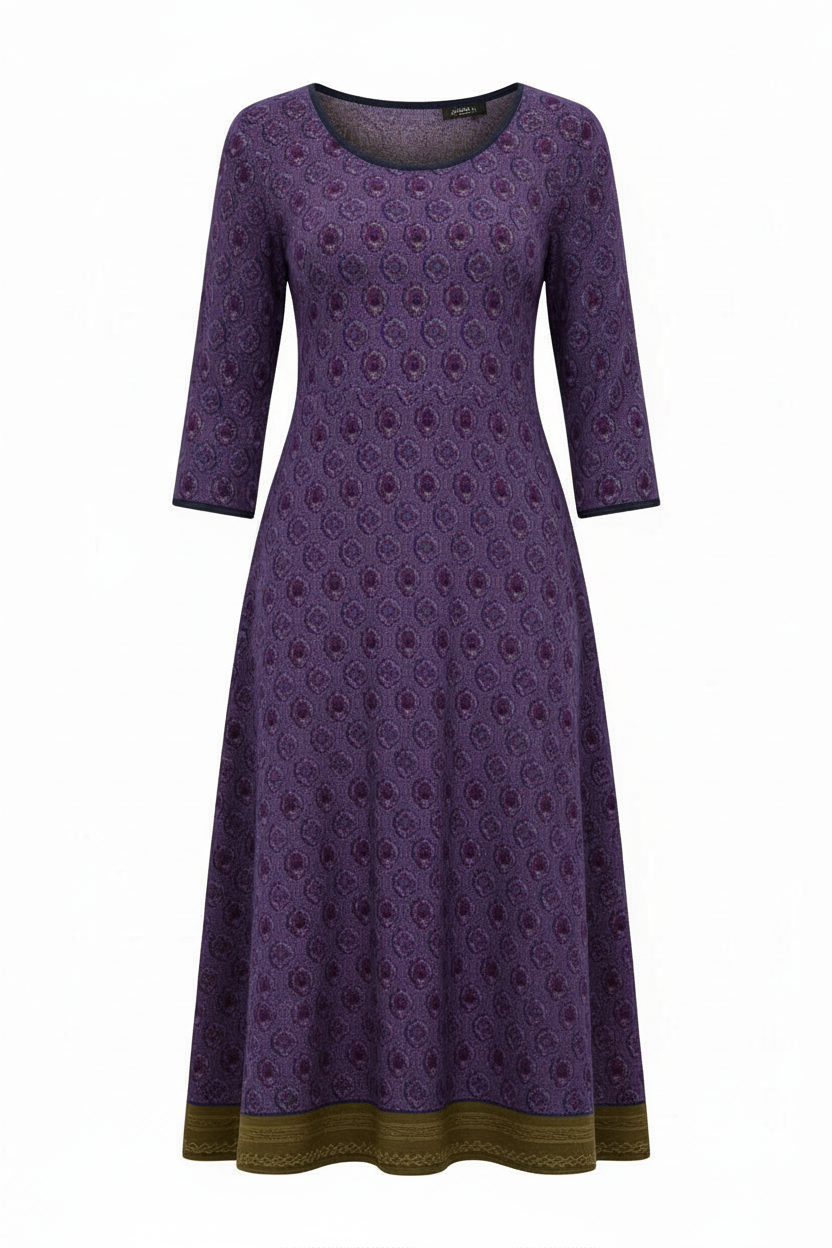 Boho Elegantes Midikleid Damen