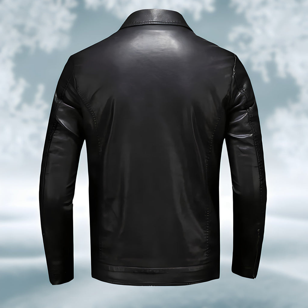 Stilvolle und Bequeme Schwarze jacke für Männer