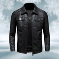 Stilvolle und Bequeme Schwarze jacke für Männer