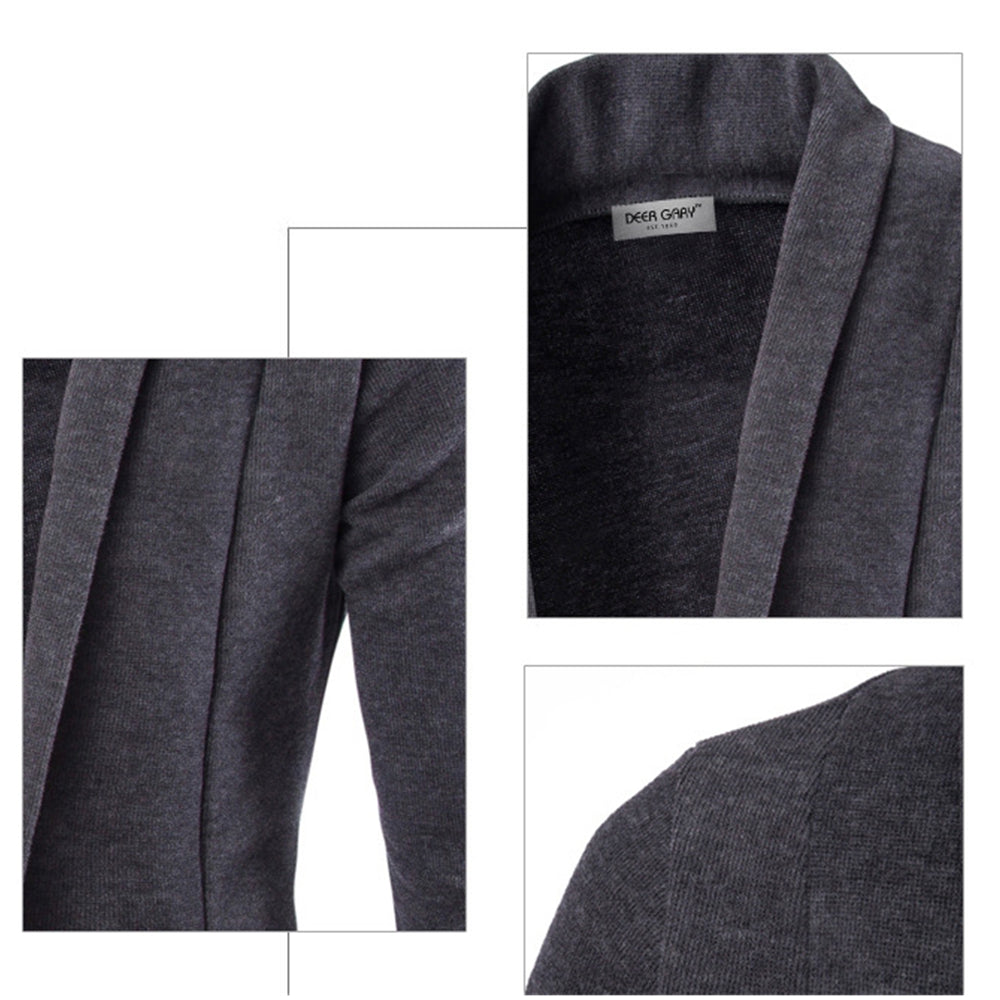 Herren Offene Vordercardigan