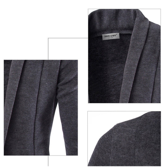 Herren Offene Vordercardigan