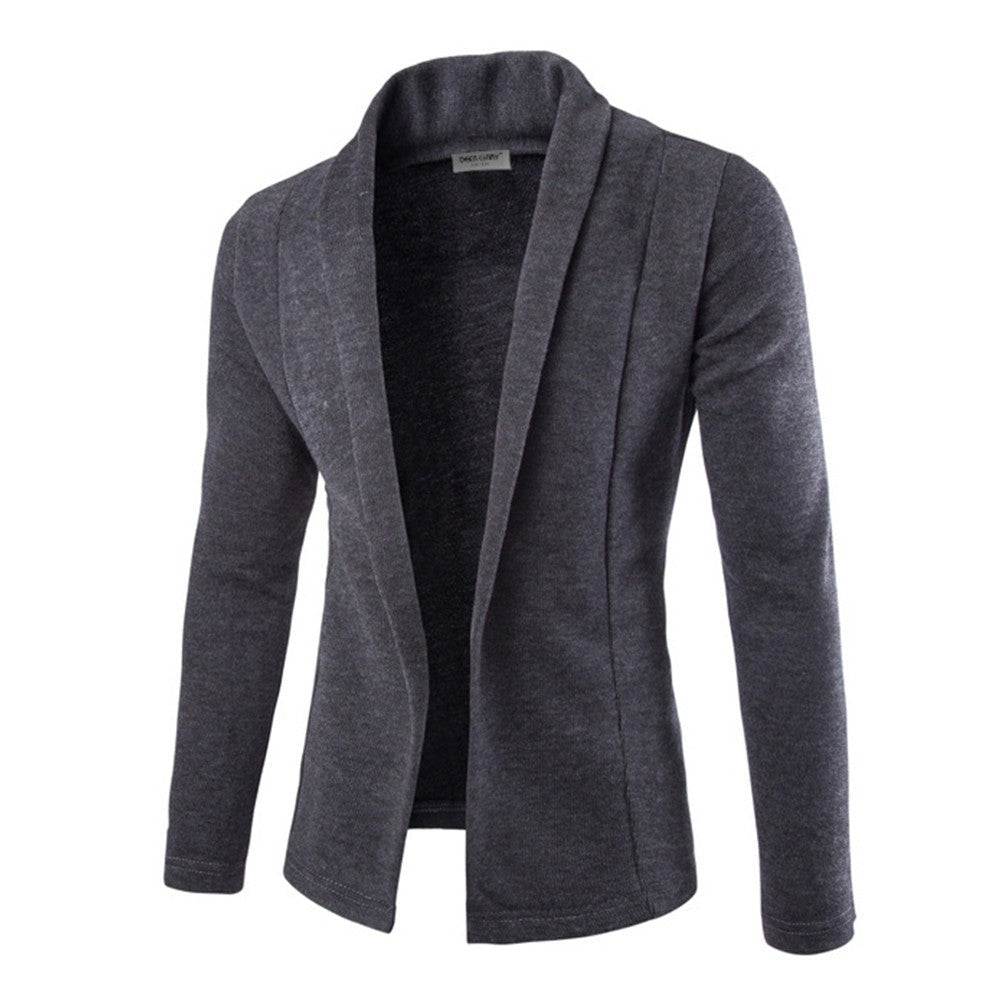 Herren Offene Vordercardigan