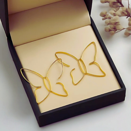Schmetterling Ohr | Große Schmetterling Ohrhänger für Frauen | Shop Nory