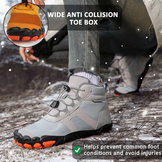 Flexible Wasserdichte Schneestiefel für Unisex – Bequem & Unterstützend für Winterabenteuer