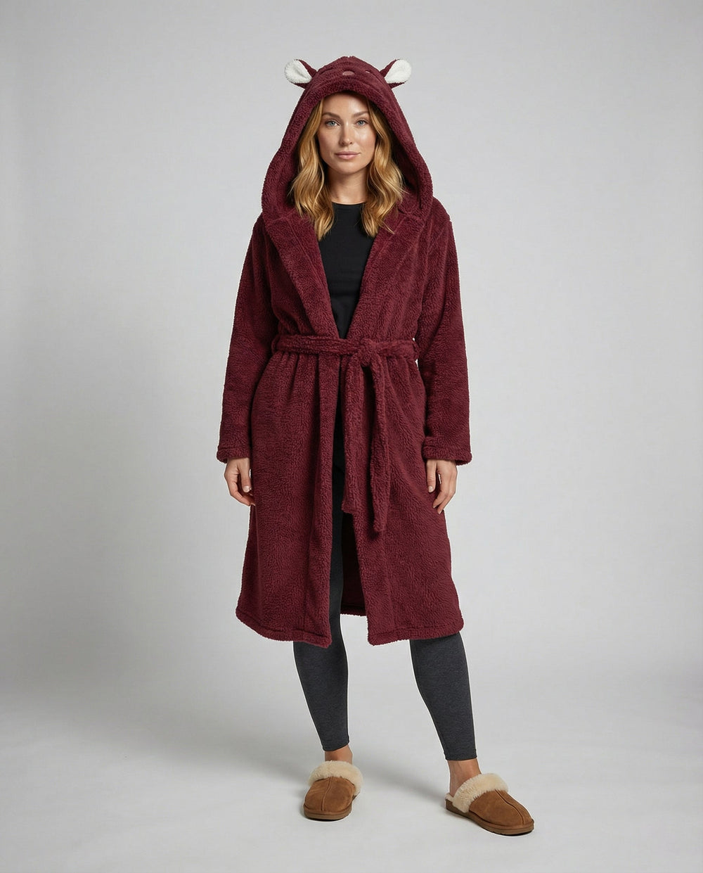 Weicher Bequemer Bademantel Damen