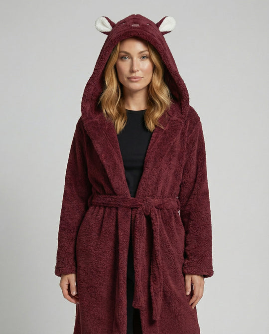 Weicher Bequemer Bademantel Damen