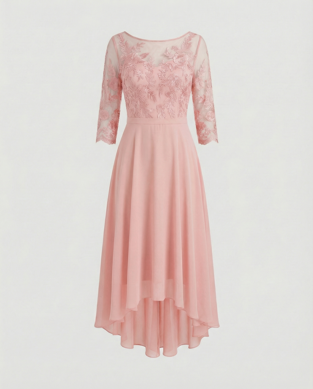 Festliches Maxikleid mit Spitzenbesatz für Damen