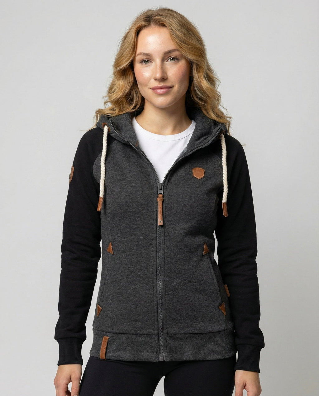 Weicher Kapuzen Hoodie Damen
