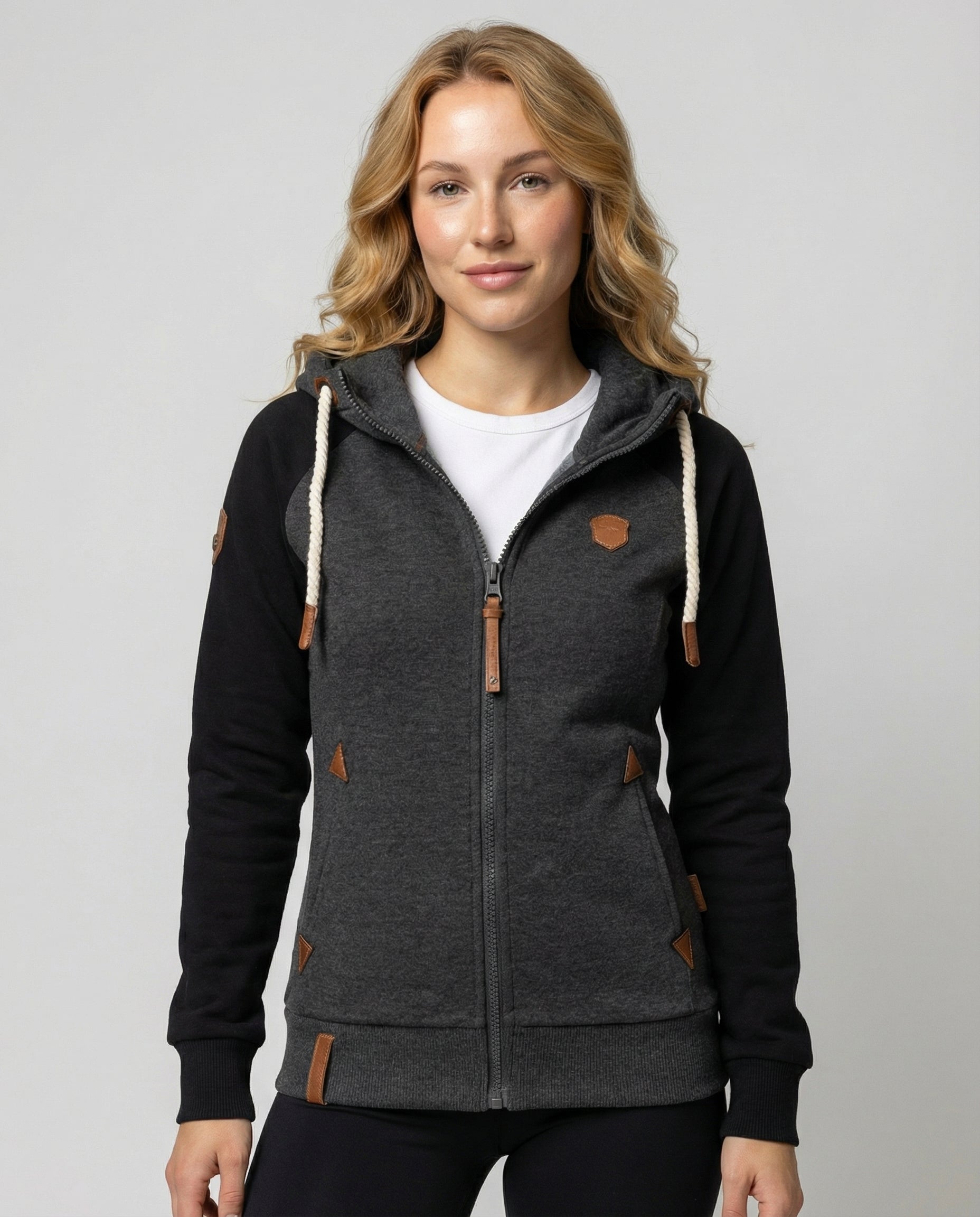 Weicher Kapuzen Hoodie Damen