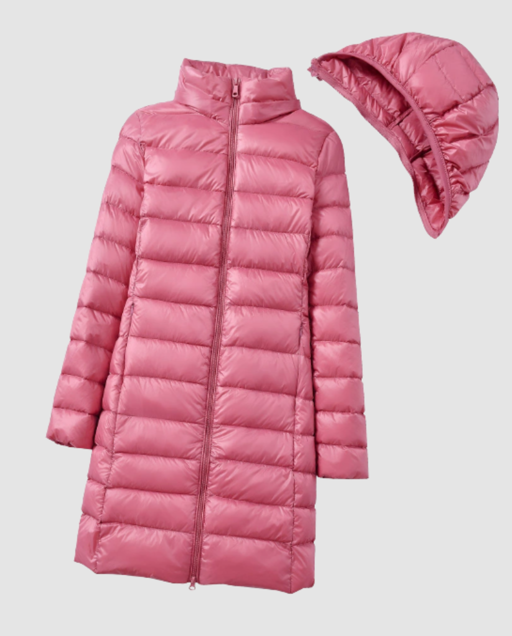 Damen Ultraleichte Daunenjacke mit Kapuze | ShopNory