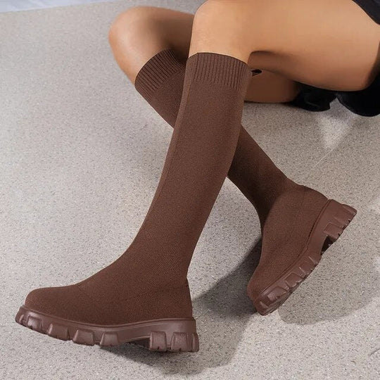 Moderne Stretch Stiefeletten