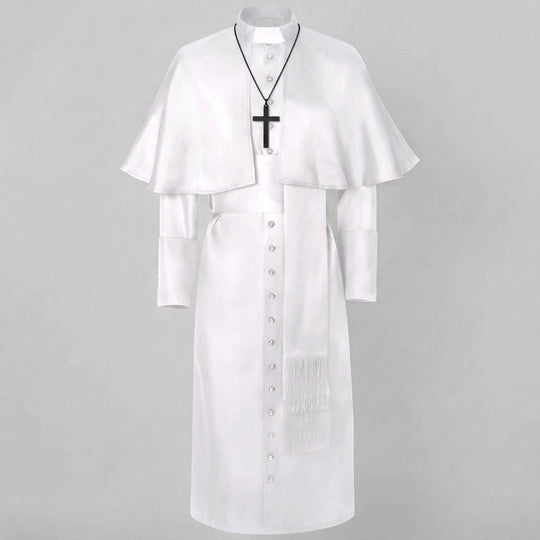 Damen Liturgisches Gewand mit eleganter Kragenpartie und stylischem Umhang Shop Nory