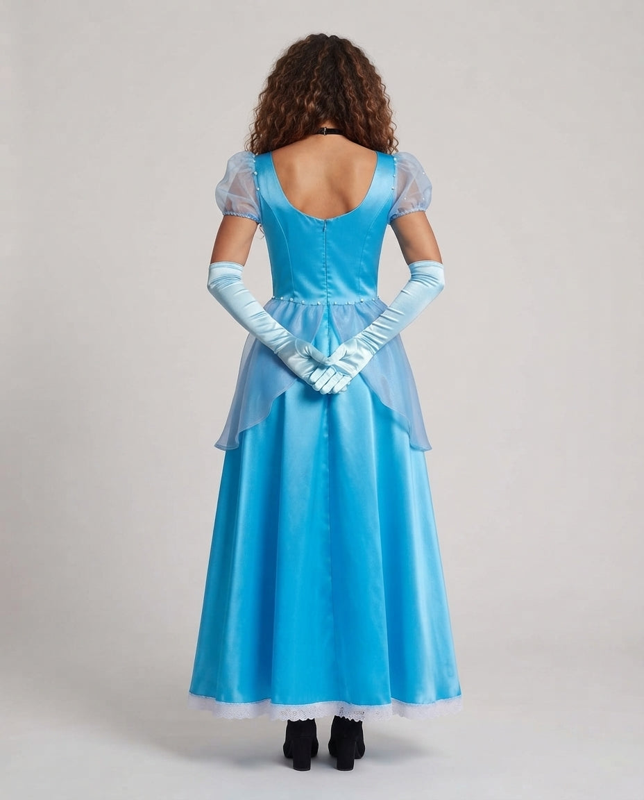 Damen märchenhaftes Ballkleid mit elegantem Überrock Shop Nory