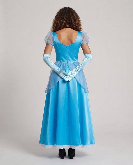 Damen märchenhaftes Ballkleid mit elegantem Überrock Shop Nory