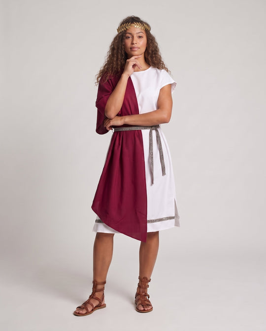 Damen Festliches Antik-Rollenspiel-Kleid mit vielseitigem Zubehör Shop Nory