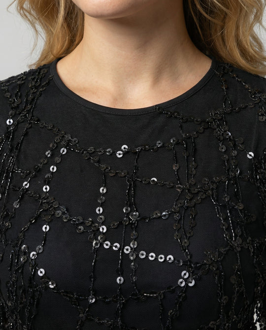 Elegantes Fransen Paillettenkleid Damen | Shop Nory