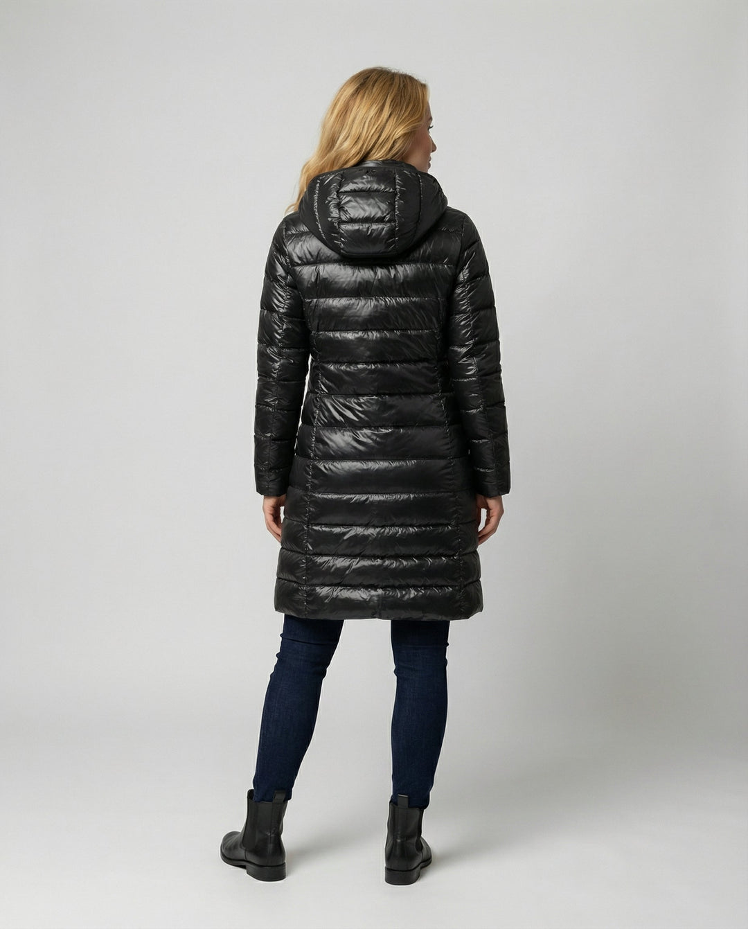 Damen Ultraleichte Daunenjacke mit Kapuze | ShopNory