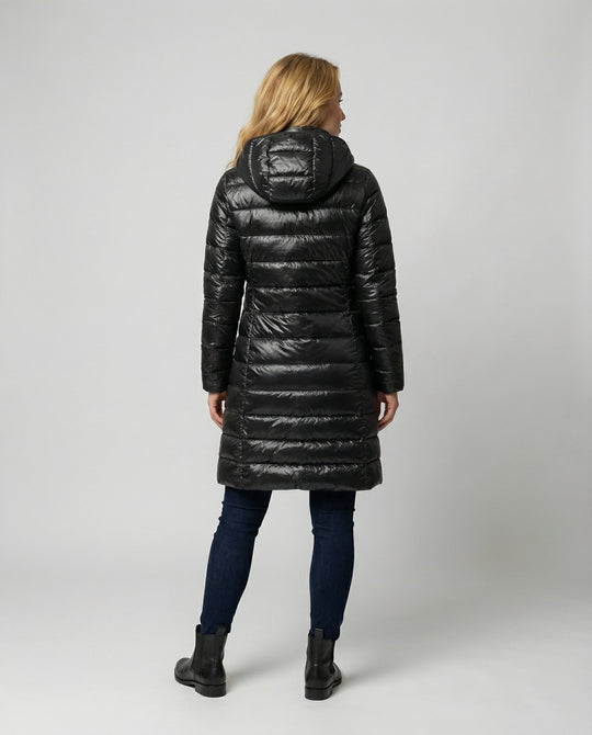Damen Ultraleichte Daunenjacke mit Kapuze | ShopNory