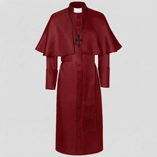 Damen Liturgisches Gewand mit eleganter Kragenpartie und stylischem Umhang Shop Nory