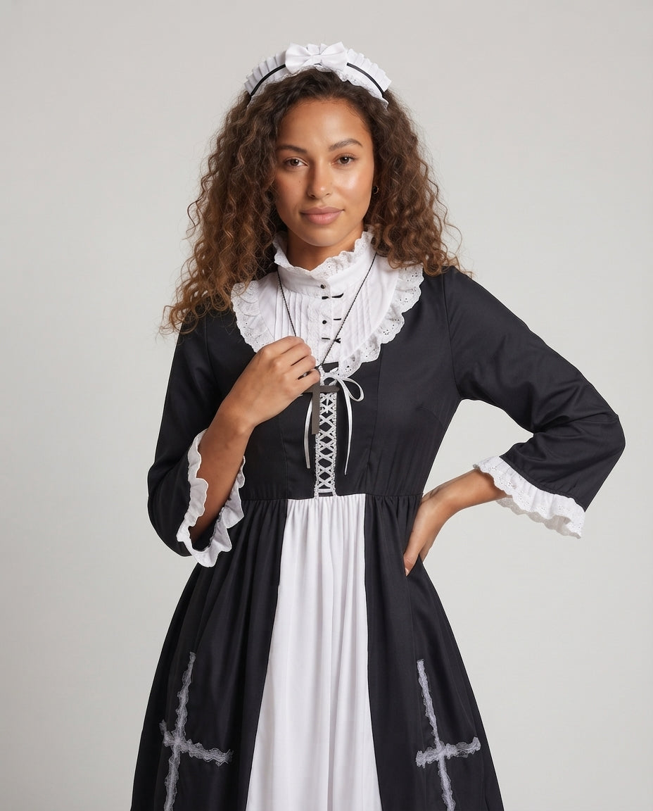 Damen Kostüm im Kleriker-Stil Shop Nory