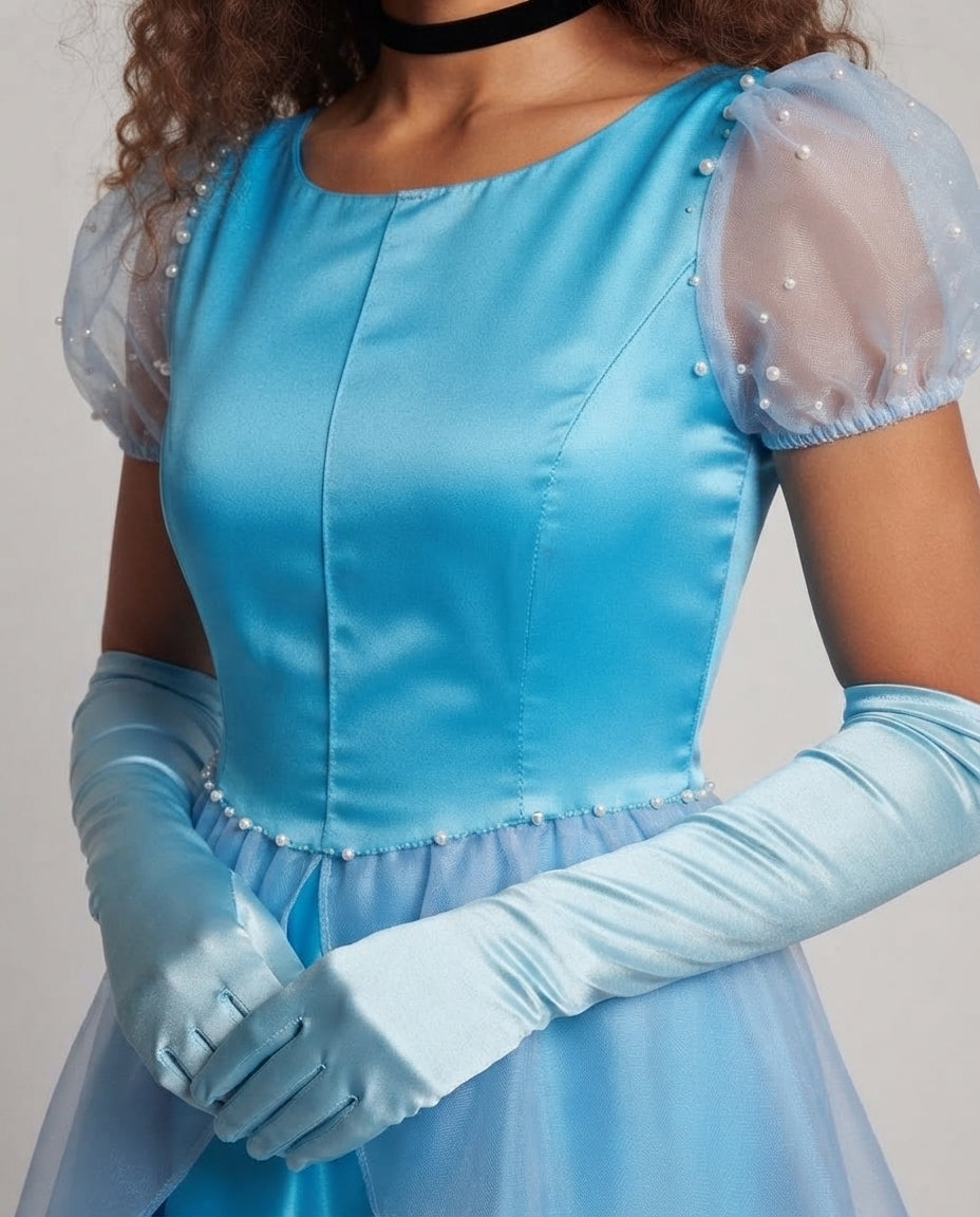 Damen märchenhaftes Ballkleid mit elegantem Überrock Shop Nory