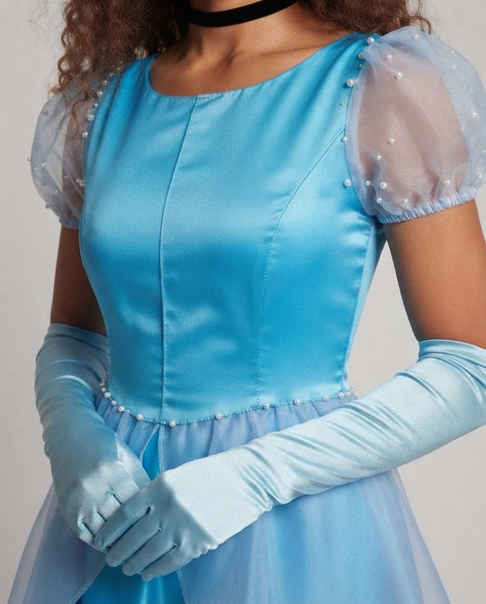 Damen märchenhaftes Ballkleid mit elegantem Überrock Shop Nory