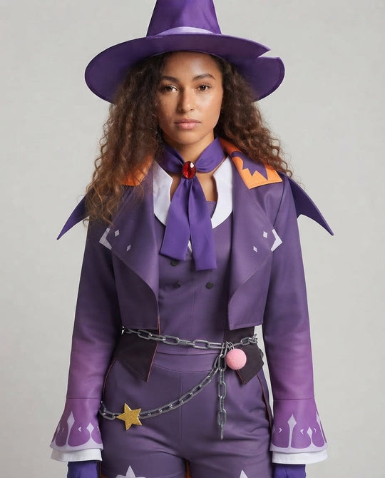 Damen Cosplay-Outfit mit kunstvollen Details und multifunktionaler Ausstattung Shop Nory