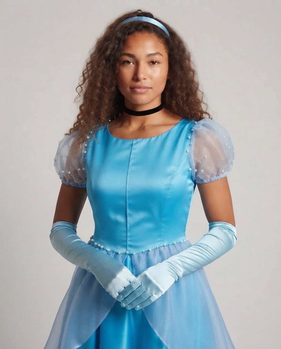 Damen märchenhaftes Ballkleid mit elegantem Überrock Shop Nory