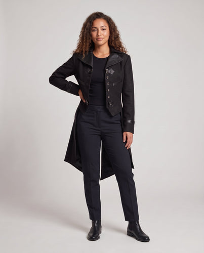 Damen Gewebtes Kostüm mit kunstvollen Details und vielfältigen Elementen Shop Nory
