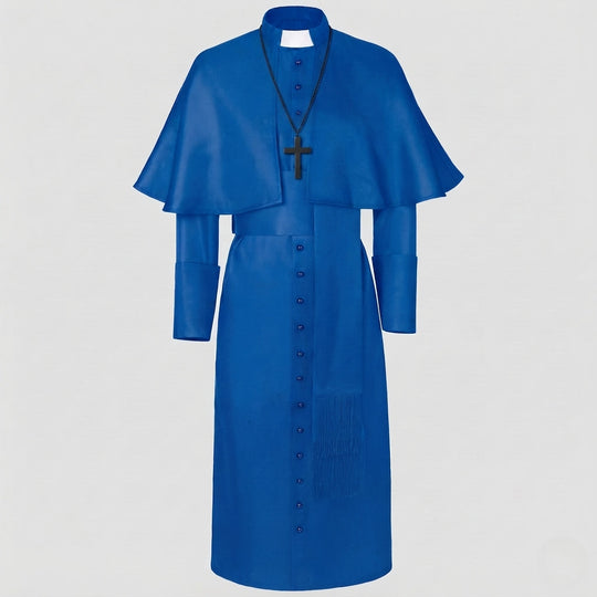 Damen Liturgisches Gewand mit eleganter Kragenpartie und stylischem Umhang Shop Nory