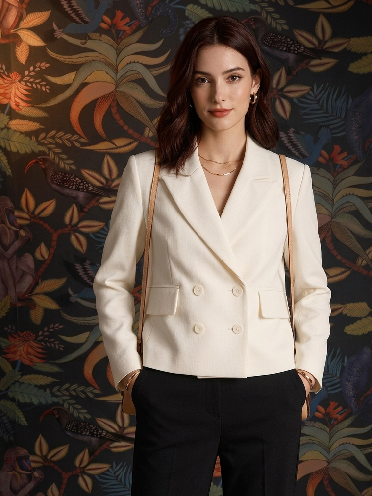 Damen eleganter Oversize-Blazer