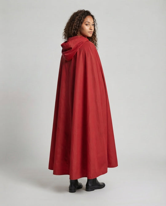 Damen Märchenhaftes Kostüm als Rotkäppchen mit Kapuze und Rüschendetails Shop Nory