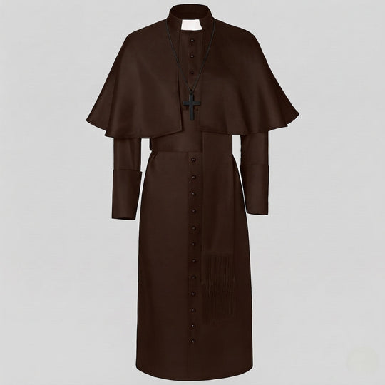 Damen Liturgisches Gewand mit eleganter Kragenpartie und stylischem Umhang Shop Nory