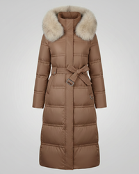 Braun mit Beige