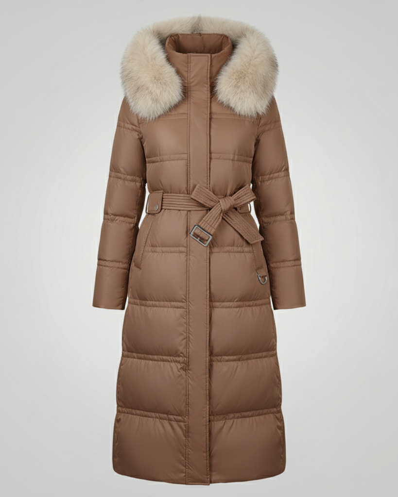 Taillierter Wintermantel Damen