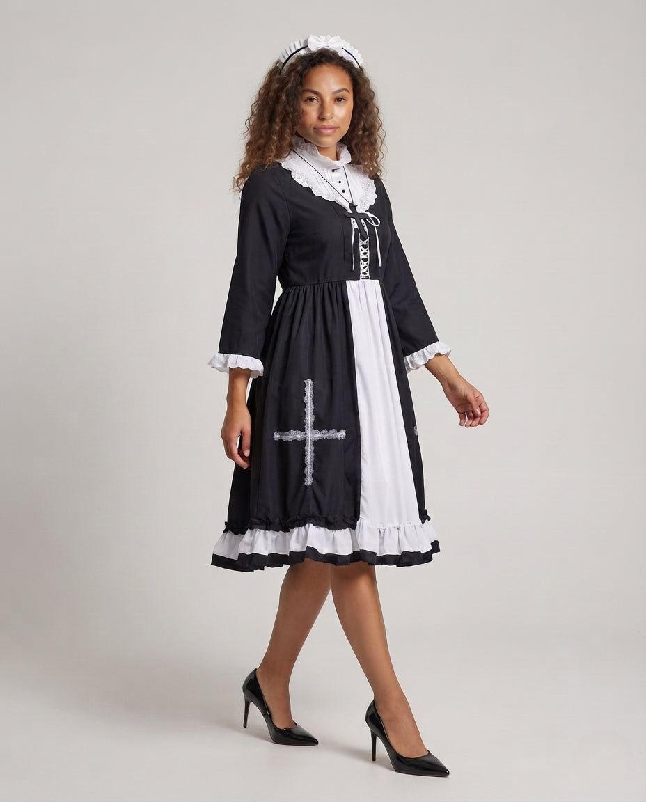 Damen Kostüm im Kleriker-Stil Shop Nory