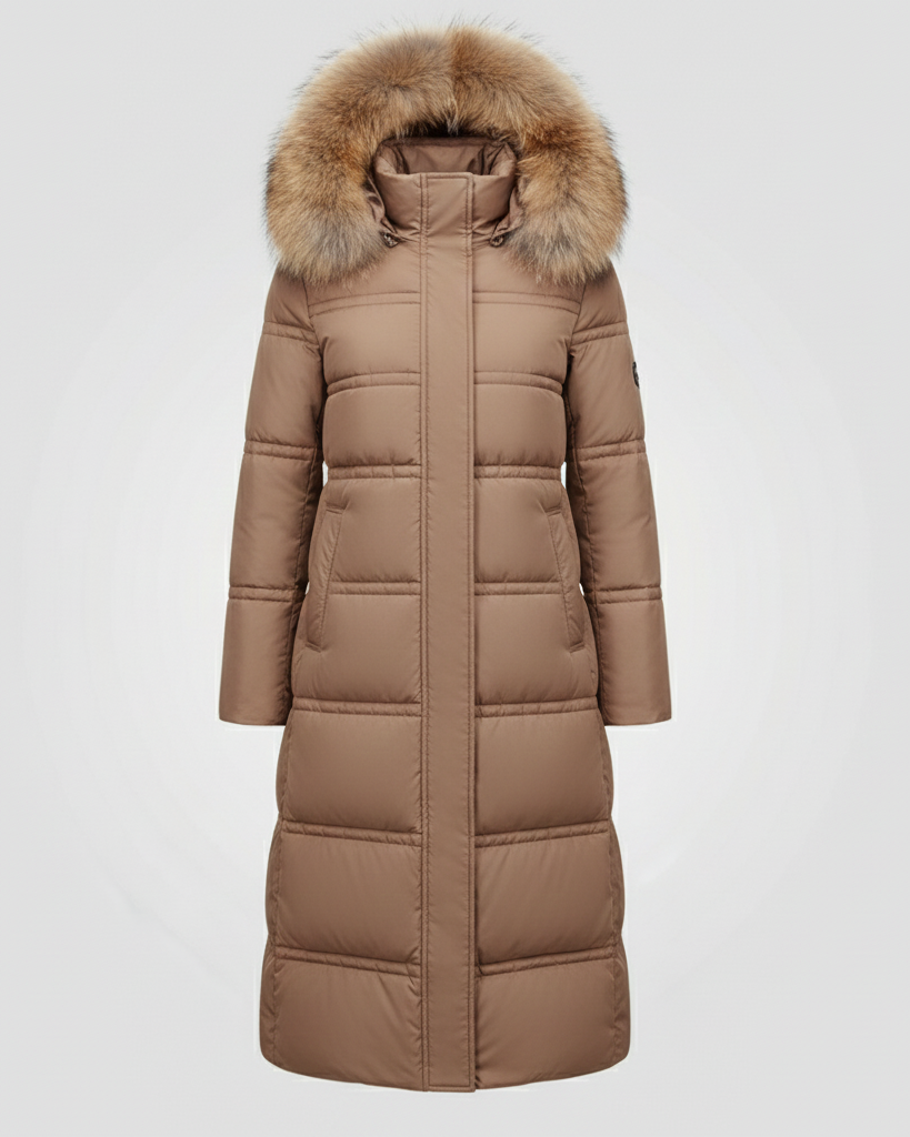 Taillierter Wintermantel Damen