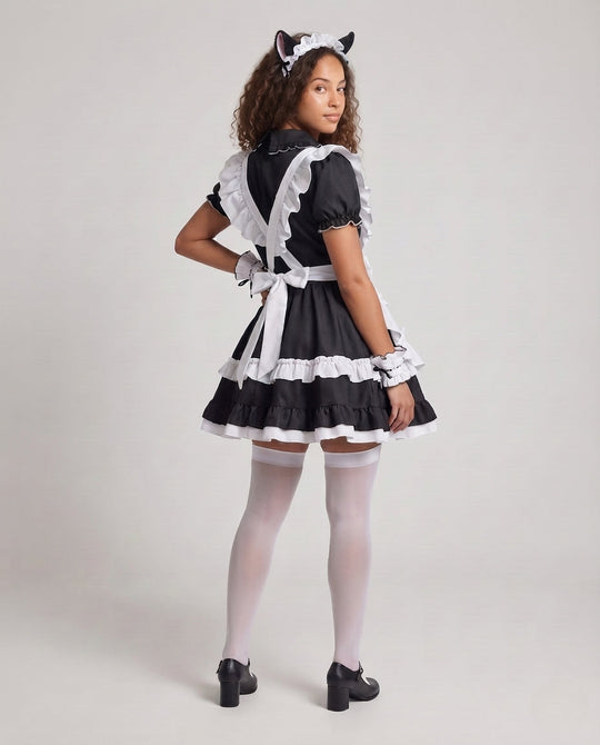 Damen Kostümkleid mit Rüschen Shop Nory