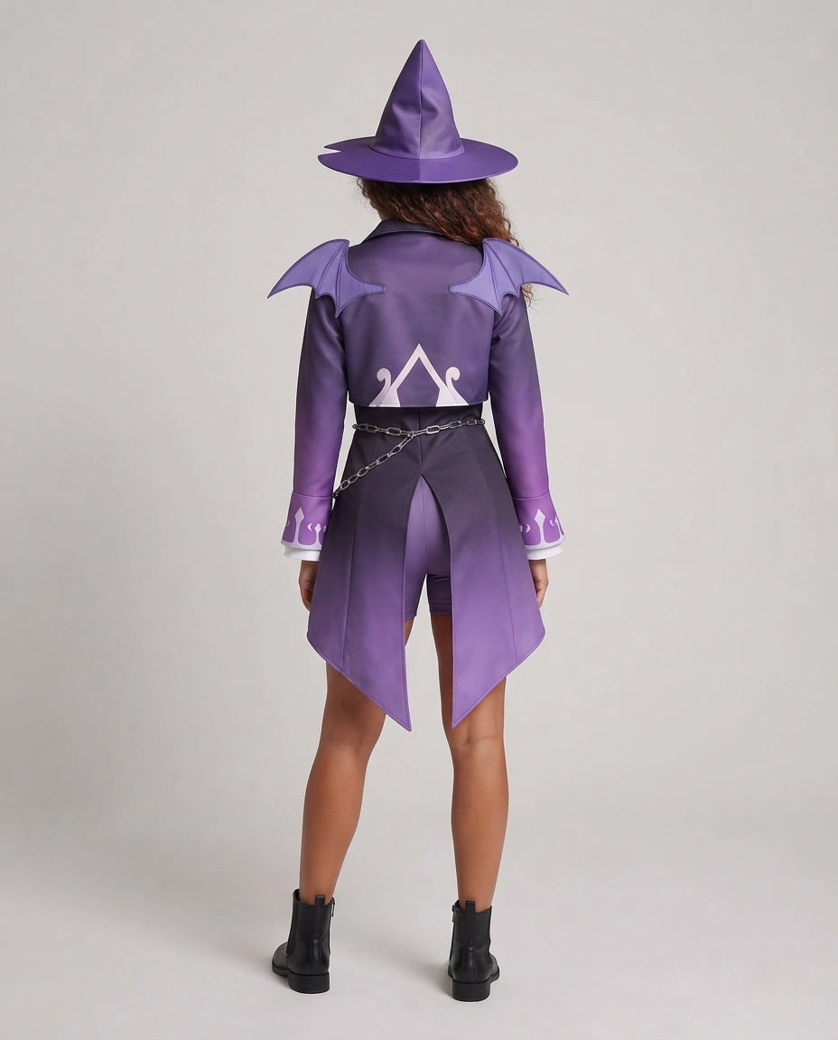 Damen Cosplay-Outfit mit kunstvollen Details und multifunktionaler Ausstattung Shop Nory