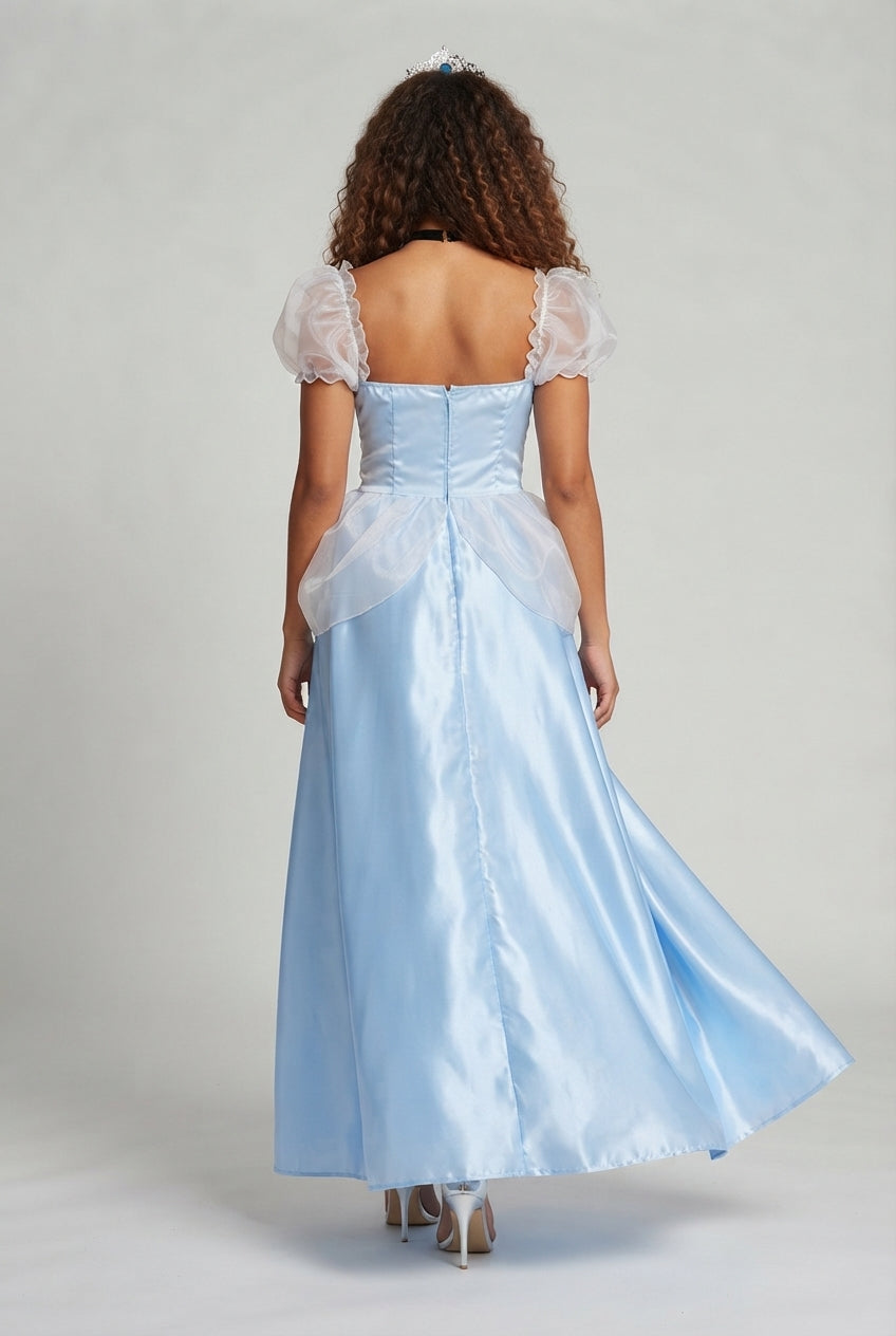 Damen Prinzessinnen Abendkleid mit schimmerndem Tüll Shop Nory